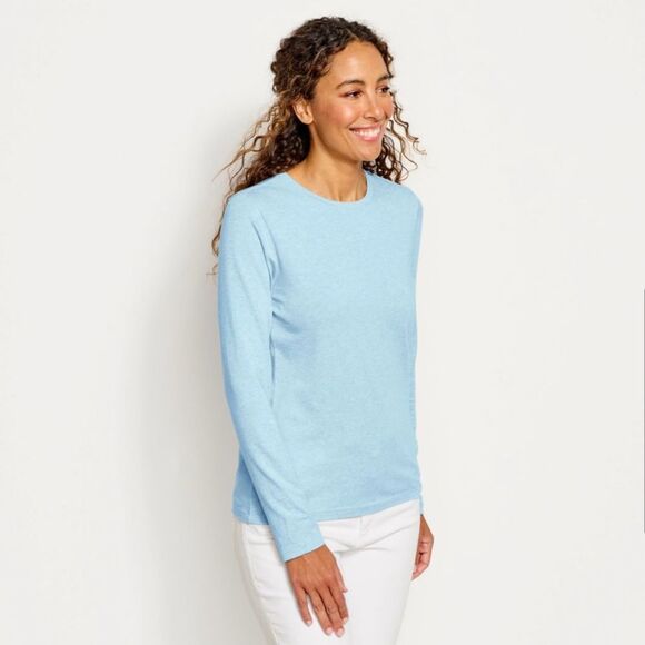Orvis Perfect Tee Relaxed Fit light blue - Picture 3 of 5